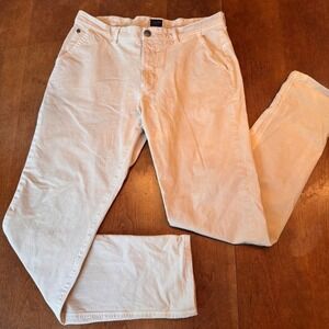 Good Man Brand Pants Mens 34x31.5 Beige Khaki Chino Straight Leg Stretch Cotton